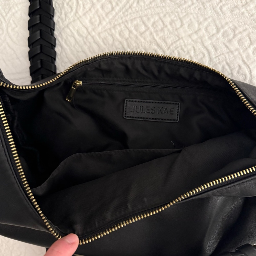 Jules Kae Black Hobo Bag - Picture 3 of 4